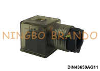 PG11 2P + E DIN43650A وصلة صمام الكهربائي مع ضوء LED IP65 AC DC