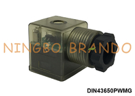 DIN43650A توفير الطاقة صمام الكهرباء الكهربائية ربط لفائف 220VAC 2P + E IP65