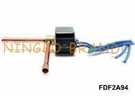 FDF2A94 التبريد الملف اللولبي صمام SANHUA نوع عادة مغلقة 2 الطريق الصحيح زاوية AC220V