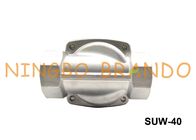 NBR VITON ختم الفولاذ المقاوم للصدأ NC 1 1/2 &quot;SUW-40 2S400-40 Uni-D نوع الملف اللولبي الحجاب الحاجز صمام 24V DC