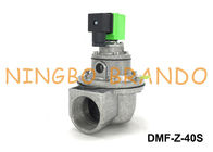 DMF-Z-40S 1 1/2 بوصة SBFEC نوع نبض صمام جيت لمجمع الغبار 24V DC 220V AC