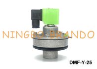 DMF-Y-25 1 بوصة BFEC جزءا لا يتجزأ من صمام جيت النبض لمجمع الغبار 24V DC 220V AC