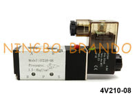 صمام الملف اللولبي نوع Airtac 4V210-08 4V220-08 4V230C-08 24VDC 220VAC