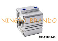 Airtac Type SDA100X45 أسطوانة هواء مدمجة تعمل بالهواء المضغوط مزدوجة الفعل