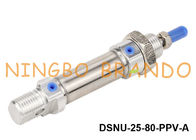 أسطوانات هواء مستديرة للجسم تعمل بالهواء المضغوط نوع DSNU-25-80-PPV-A ISO 6432