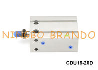 SMC نوع CDU16-20D اسطوانات هوائية جبلية حرة مزدوجة التمثيل قضيب واحد