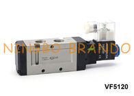 VF5120 SMC نوع 5/2 طريقة صمام الملف اللولبي هوائي 24 فولت تيار مستمر 220 فولت تيار متردد