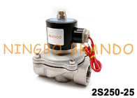AC220V 24VDC SUW-25 2S250-25 1 `` صمام الماء الكهرومغناطيسي