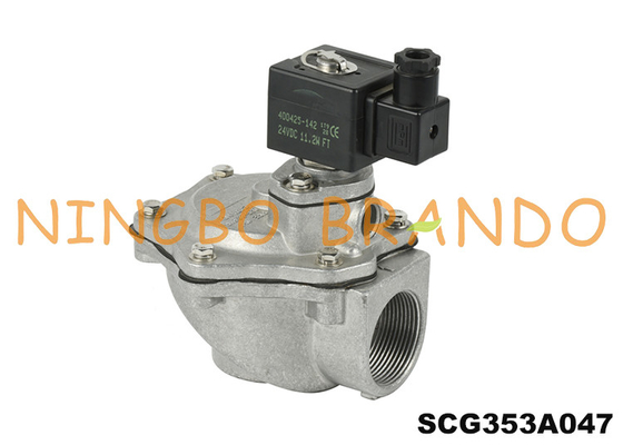 SCG353A047 1-1 / 2 &quot;صمام نبض طيار متكامل 12VDC 24VDC 110VAC 220VAC