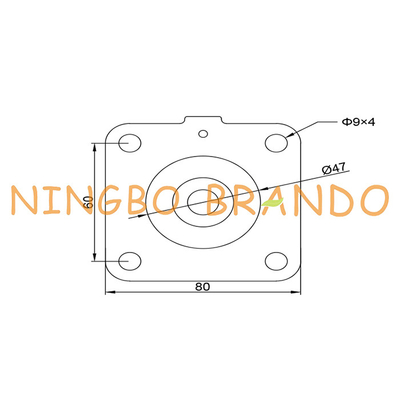 K2500 K2501 K2502 طقم الحجاب الحاجز لصمام نبض جوين CA25T CA25DD