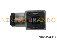 DIN43650A PG11 2P + E ربط الكواليس الكهربائية مع مؤشر LED IP65 AC DC