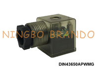 DIN43650A ربط لفائف الصمام الكهربائي الموفر للطاقة 12VDC 24VDC 2P + E IP65