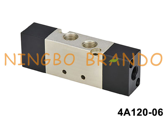 صمام هوائي تجريبي من نوع Airtac 4A120-06 5/2 طريقة تحكم مزدوج