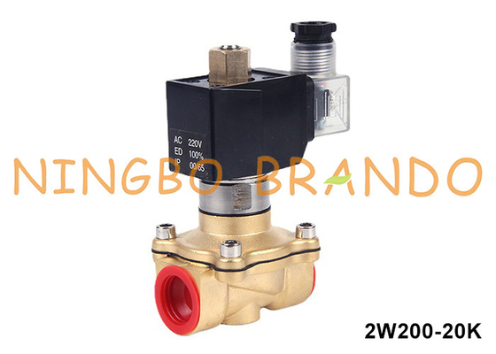 3/4'' 2 Way عادة مفتوحة الصمام الصلب للماء الهواء الغاز السائل 24V 220V