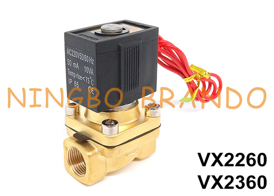 نوع SMC VX2360-03 3/8' الصمام الكهربائي النحاسي 220V 110V 24V