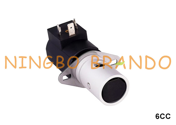2/2 طريق مغلق عادة NC ضغط أنبوب قرص صمام الكهربائي 12V 24V 110V 220V