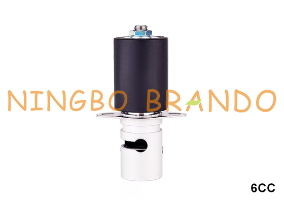 2/2 طريق مغلق عادة NC ضغط أنبوب قرص صمام الكهربائي 12V 24V 110V 220V