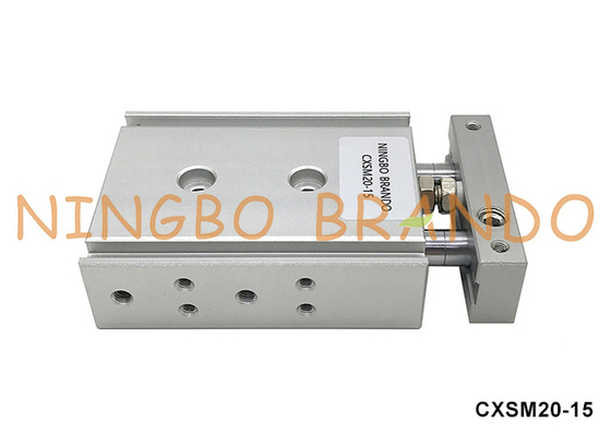 CXSM20-15 SMC نوع أسطوانة الهواء المضغوطة ذات العصا المزدوجة 20mm حفرة 15mm ضربة