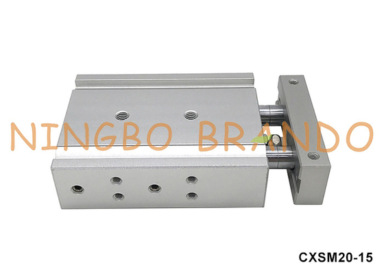 CXSM20-15 SMC نوع أسطوانة الهواء المضغوطة ذات العصا المزدوجة 20mm حفرة 15mm ضربة