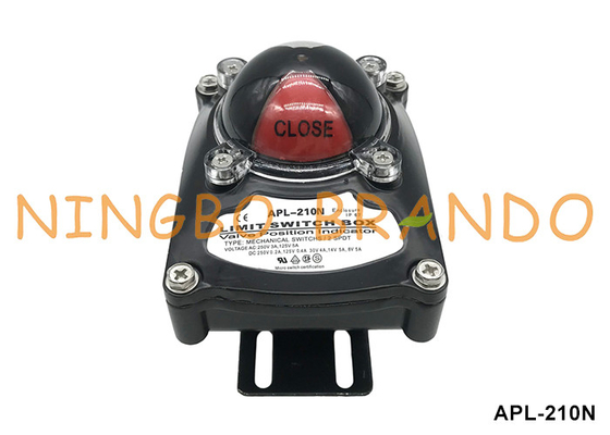 APL-210N مؤشر موقع صمام مربع مفتاح الحد للجهاز التشغيلي الهوائي
