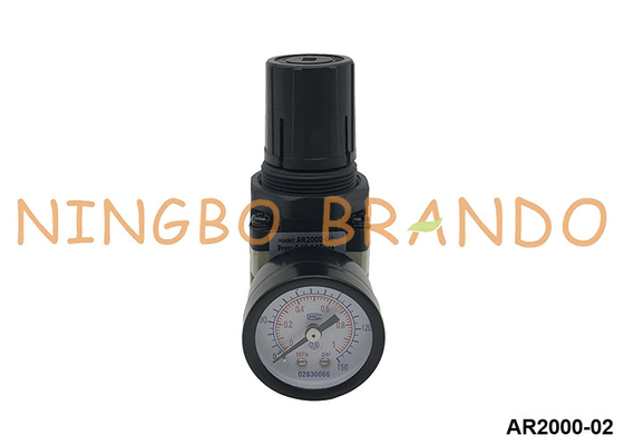 AR2000-02 SMC نوع منظم الضغط الهوائي الهوائي مع مقاس 1/4'' 10 بار
