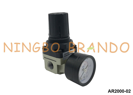 AR2000-02 SMC نوع منظم الضغط الهوائي الهوائي مع مقاس 1/4'' 10 بار