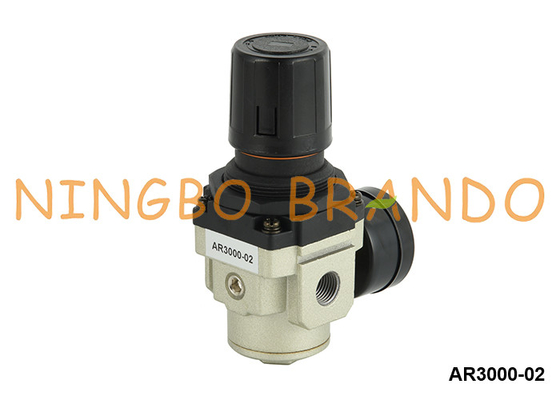 AR3000-02 SMC نوع منظم ضغط الهواء النيوماتيكي مع مقاس 1/4'' 1 MPa