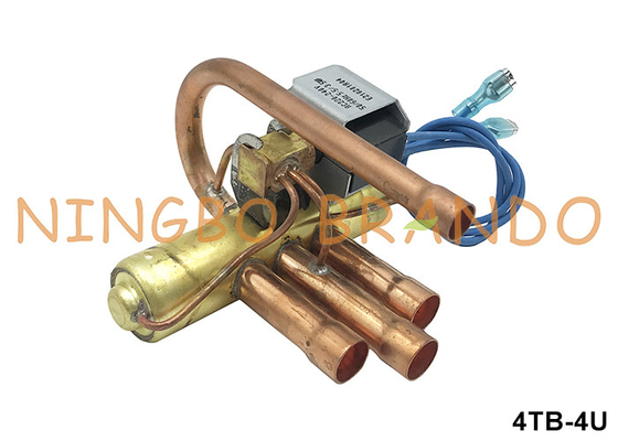 التبريد صمام عكس 4 طريق لمضخة الحرارة تكييف الهواء 220V 110V 24V