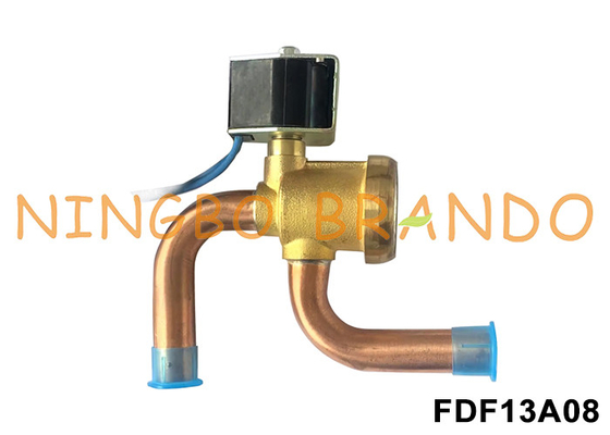 FDF13A08 5/8'' صمام سولينويد من نوع Sanhua لضخة الحرارة 24V 110V 220V
