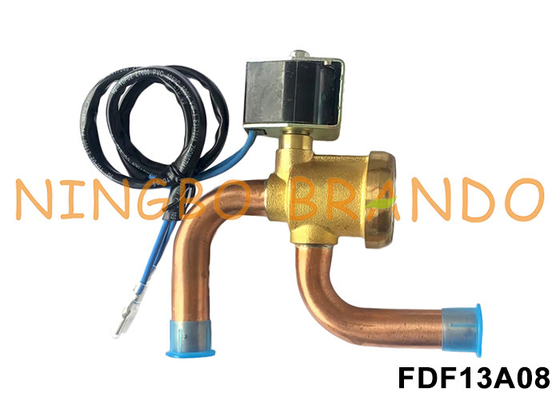 FDF13A08 5/8'' صمام سولينويد من نوع Sanhua لضخة الحرارة 24V 110V 220V