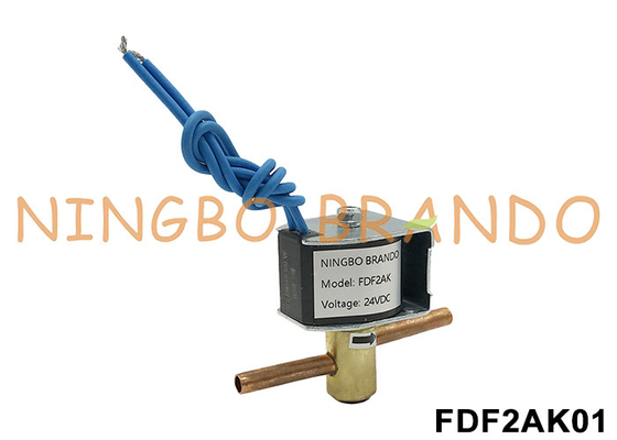 FDF2AK01 Sanhua نوع NO صمام التبريد الكهربائي 24V 110V 220V