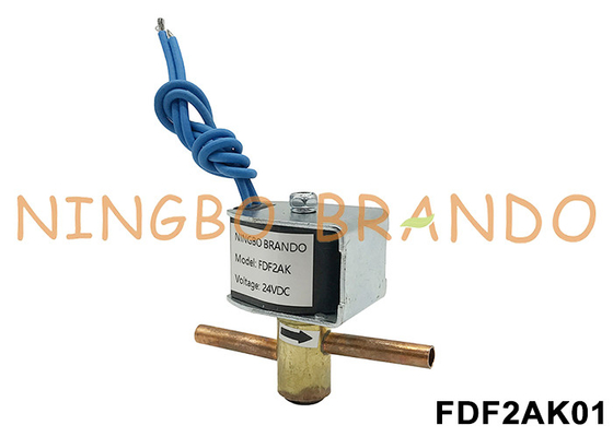 FDF2AK01 Sanhua نوع NO صمام التبريد الكهربائي 24V 110V 220V