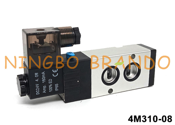 طائرات الهجوم النوع 4M310-08 صمام الطيار النامور 5/2 طريق 24V 220V