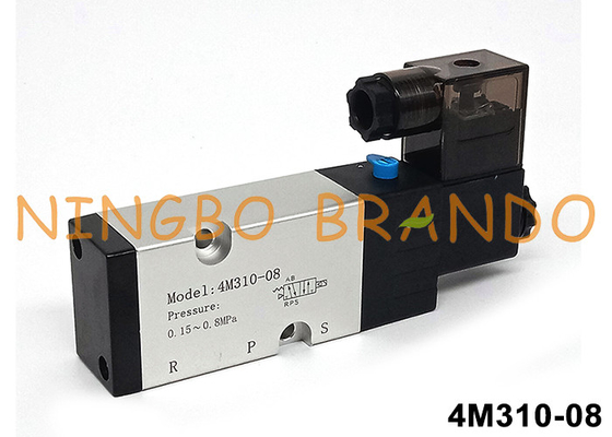 طائرات الهجوم النوع 4M310-08 صمام الطيار النامور 5/2 طريق 24V 220V