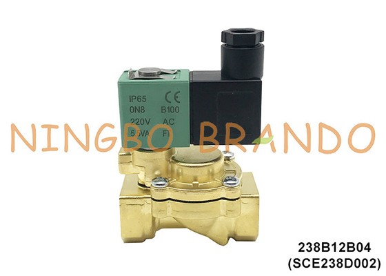 SCE238D002 1/2' ASCO نوع النحاس الصمام الكهربائي 220VAC 110VAC 24VDC