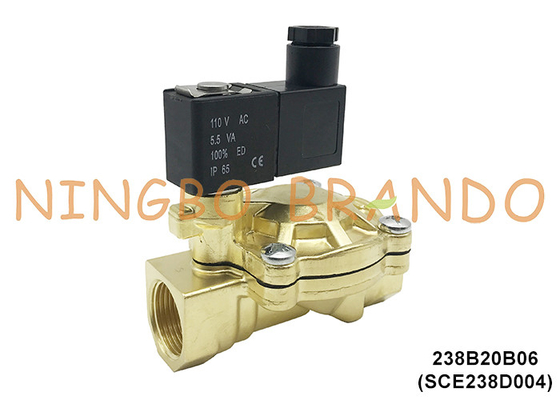 SCE238D004 3/4' ASCO نوع الصمام الكهربائي الصمام الكهربائي للماء 24V 110V 220V