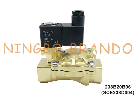 SCE238D004 3/4' ASCO نوع الصمام الكهربائي الصمام الكهربائي للماء 24V 110V 220V