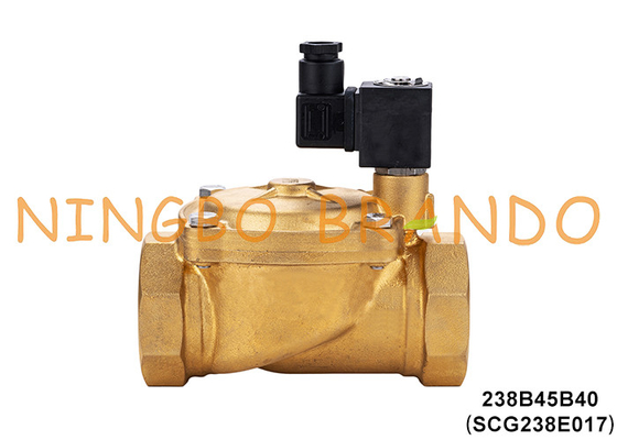 SCG238E017 1.5'' ASCO نوع النحاس صمام المياه الالكترونية 220V 110V AC 24V DC