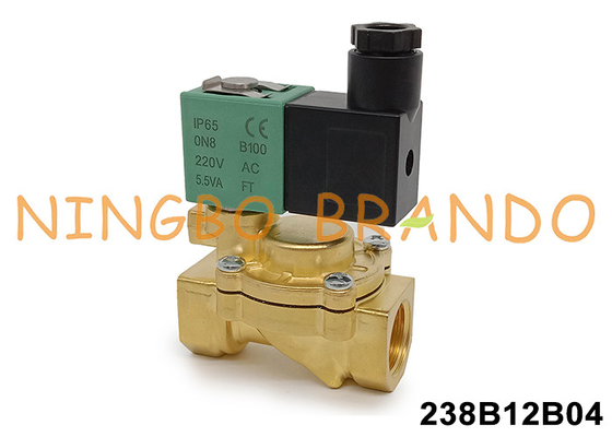 الصمام الكهربائي النحاسي من نوع ASCO SCE238D002 1/2' 24V 110V 220V AC DC