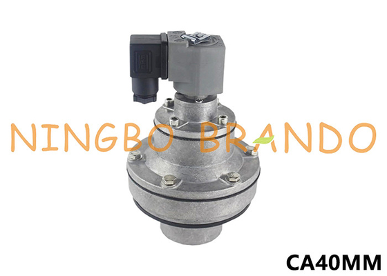 CA40MM 1-1/2' 'صمام نبض جمع الغبار المدمج 12V 24V 110V 220V