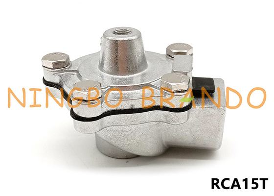 1/2' RCA15T الصمام الطيار عن بعد الزاوية اليمنى لفلتر كيس جمع الغبار