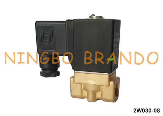 2W030-08 Airtac نوع الصمام الكهربائي النحاسي للماء الهواء 1/4' 220V 110V 24V