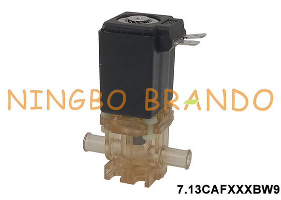 صمام لولبي PPSU عازل بدرجة الغذاء لماكينة القهوة 12 فولت 24 فولت 110 فولت 220 فولت