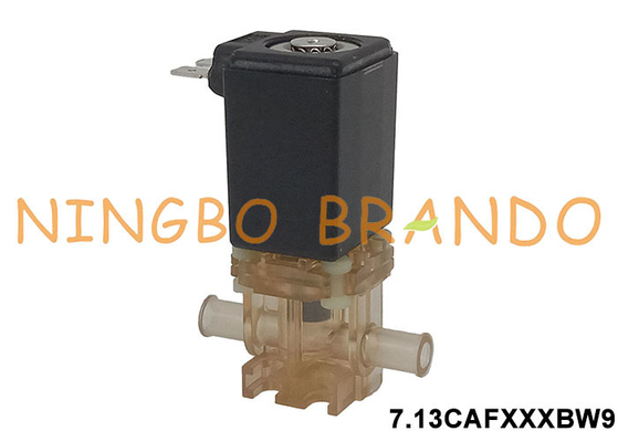 صمام لولبي PPSU عازل بدرجة الغذاء لماكينة القهوة 12 فولت 24 فولت 110 فولت 220 فولت