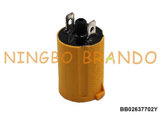 ملف لولبي أصفر 24 فولت 2.7 واط لأجزاء نابض الحليب DELAVAL EP100 EP2090