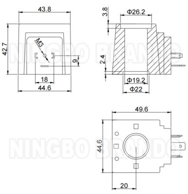 نوع باركر 693715 697228 697229 ملف الصمام الهيدروليكي 110VAC 220VAC