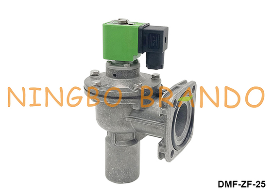 صمام نفاث نبضي ذو حواف BFEC DMF-ZF-25 لمجمع الغبار 24VDC 110VAC 220VAC