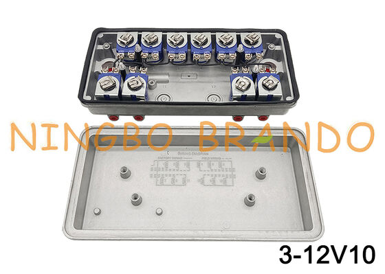 3-12V10 GOYEN Type Remote Pilot Solenoid Valve Box Enclosure 12V 24V 110V 220V