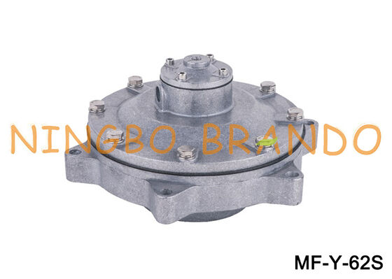 صمام نبضي هوائي عن بعد من النوع SBFEC 2.5 بوصة MF-Y-62S مثبت على خزان