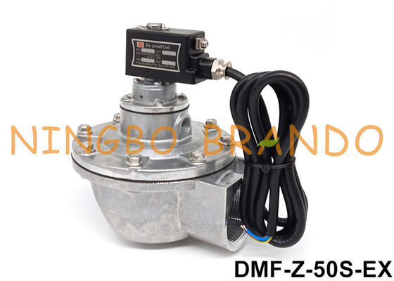 BFEC 2'' DMF-Z-50S مع لفائف مضاد للانفجار 24VDC 220VAC